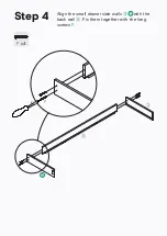 Предварительный просмотр 9 страницы BROSA Cato Chest of Drawers Assembly Manual