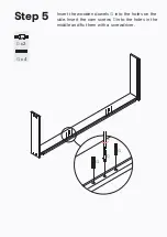 Предварительный просмотр 10 страницы BROSA Cato Chest of Drawers Assembly Manual