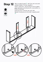 Preview for 17 page of BROSA Cato Chest of Drawers Assembly Manual