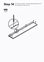 Preview for 19 page of BROSA Cato Chest of Drawers Assembly Manual