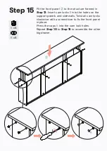 Preview for 20 page of BROSA Cato Chest of Drawers Assembly Manual