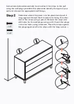 Предварительный просмотр 28 страницы BROSA Cato Chest of Drawers Assembly Manual