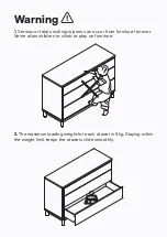 Предварительный просмотр 29 страницы BROSA Cato Chest of Drawers Assembly Manual