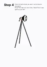 Preview for 8 page of BROSA Cetus Tripod Floor Lamp Assembly Manual