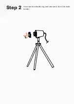 Предварительный просмотр 6 страницы BROSA Cetus Tripod Table Lamp Assembly Manual