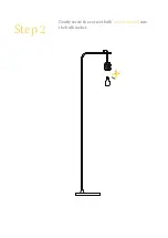 Preview for 5 page of BROSA Corvus Floor Lamp Assembly Manual