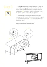 Предварительный просмотр 5 страницы BROSA Elizabeth Entertainment Unit Assembly Manual