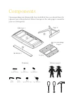 Preview for 2 page of BROSA Elizabeth Extendable Dining Table Assembly Manual