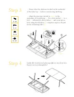 Preview for 4 page of BROSA Elizabeth Extendable Dining Table Assembly Manual