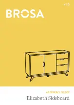 Предварительный просмотр 1 страницы BROSA Elizabeth Sideboard Assembly Manual