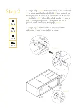 Предварительный просмотр 4 страницы BROSA Elizabeth Sideboard Assembly Manual