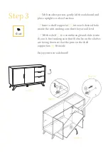 Предварительный просмотр 5 страницы BROSA Elizabeth Sideboard Assembly Manual