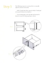 Предварительный просмотр 7 страницы BROSA Elizabeth Sideboard Assembly Manual