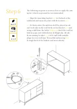 Предварительный просмотр 8 страницы BROSA Elizabeth Sideboard Assembly Manual