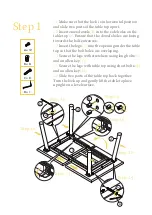 Preview for 3 page of BROSA Field Extendable Dining Table Assembly Manual