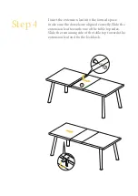 Preview for 5 page of BROSA Field Extendable Dining Table Assembly Manual