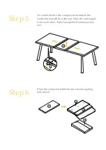 Preview for 6 page of BROSA Field Extendable Dining Table Assembly Manual