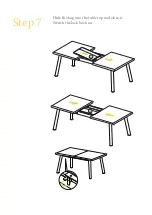 Preview for 7 page of BROSA Field Extendable Dining Table Assembly Manual