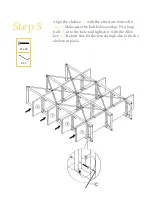 Предварительный просмотр 5 страницы BROSA Field Triple Open Shelf Assembly Manual