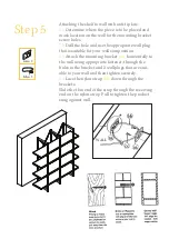 Предварительный просмотр 7 страницы BROSA Field Triple Open Shelf Assembly Manual