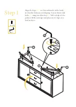 Preview for 3 page of BROSA Field Wide Sideboard Assembly Manual