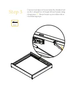 Preview for 5 page of BROSA Gas Lift Bed Frame Base Assembly Manual