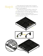 Preview for 10 page of BROSA Gas Lift Bed Frame Base Assembly Manual