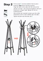 Preview for 5 page of BROSA Haim Clothes Rack Assembly Manual