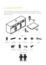 Preview for 2 page of BROSA Hans Sideboard Assembly Manual