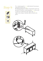 Preview for 10 page of BROSA Hans Sideboard Assembly Manual