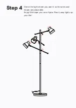 Preview for 8 page of BROSA Hydra Floor Lamp Assembly Manual