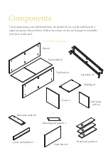 Preview for 2 page of BROSA Josie Sideboard Small Assembly Manual