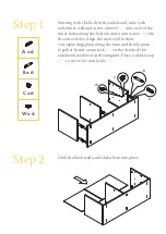 Preview for 4 page of BROSA Josie Sideboard Small Assembly Manual