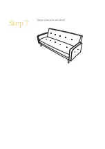 Предварительный просмотр 6 страницы BROSA Kip 3 Seater Sofa Bed Assembly Manual