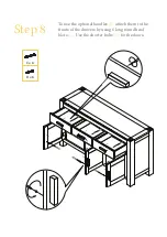 Preview for 10 page of BROSA Majime Wide Sideboard Assembly Manual