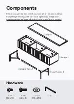 Предварительный просмотр 3 страницы BROSA Memphis Entertainment Unit Assembly Manual