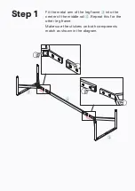 Предварительный просмотр 4 страницы BROSA Memphis Entertainment Unit Assembly Manual