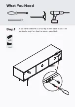 Предварительный просмотр 11 страницы BROSA Memphis Entertainment Unit Assembly Manual