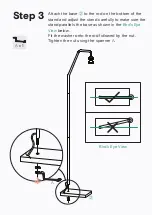 Preview for 7 page of BROSA Mensa Floor Lamp Assembly Manual