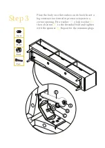 Предварительный просмотр 4 страницы BROSA Mia Large Entertainment Unit Assembly Manual