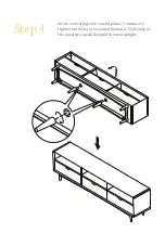 Предварительный просмотр 5 страницы BROSA Mia Large Entertainment Unit Assembly Manual