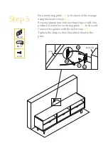 Предварительный просмотр 6 страницы BROSA Mia Large Entertainment Unit Assembly Manual