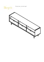 Предварительный просмотр 7 страницы BROSA Mia Large Entertainment Unit Assembly Manual