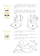 Предварительный просмотр 5 страницы BROSA Mia Narrow Bookcase Assembly Manual