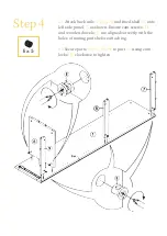 Предварительный просмотр 6 страницы BROSA Mia Narrow Bookcase Assembly Manual