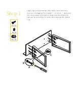 Предварительный просмотр 3 страницы BROSA Nancy Desk Assembly Manual