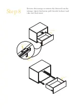 Предварительный просмотр 7 страницы BROSA Nancy Desk Assembly Manual