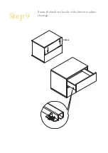 Предварительный просмотр 8 страницы BROSA Nancy Desk Assembly Manual