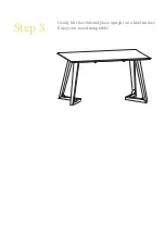 Предварительный просмотр 5 страницы BROSA Nara Dining Table Assembly Manual