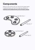 Preview for 3 page of BROSA Olsen Nest of Tables Assembly Manual